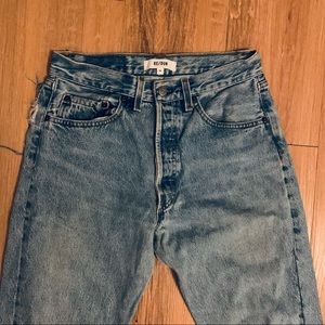 RE/DONE RE/DUN vintage high rise Levi’s jeans USA